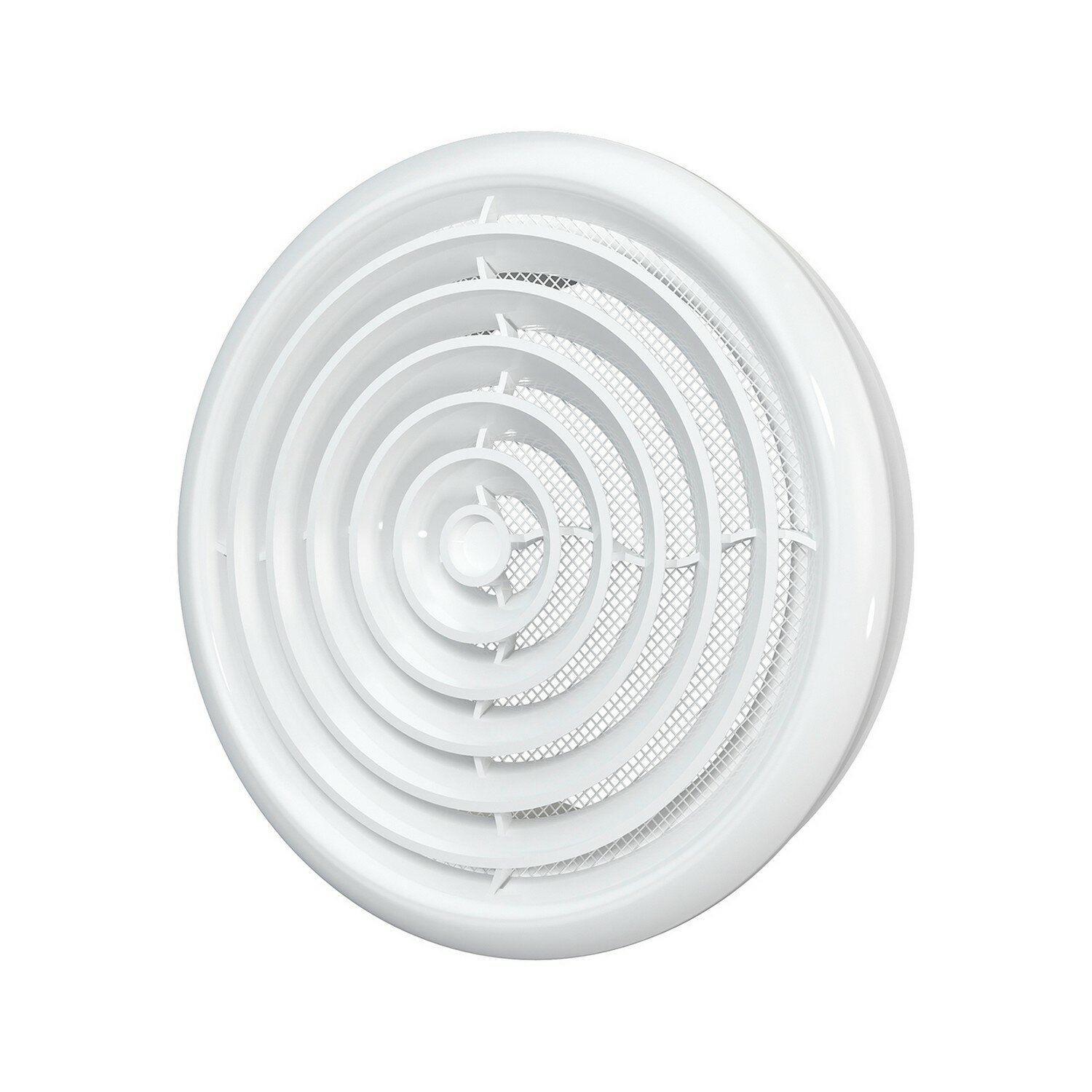 фото Диффузор приточно-вытяжной со стопорным кольцом и фланцем D125 12,5DK ERA