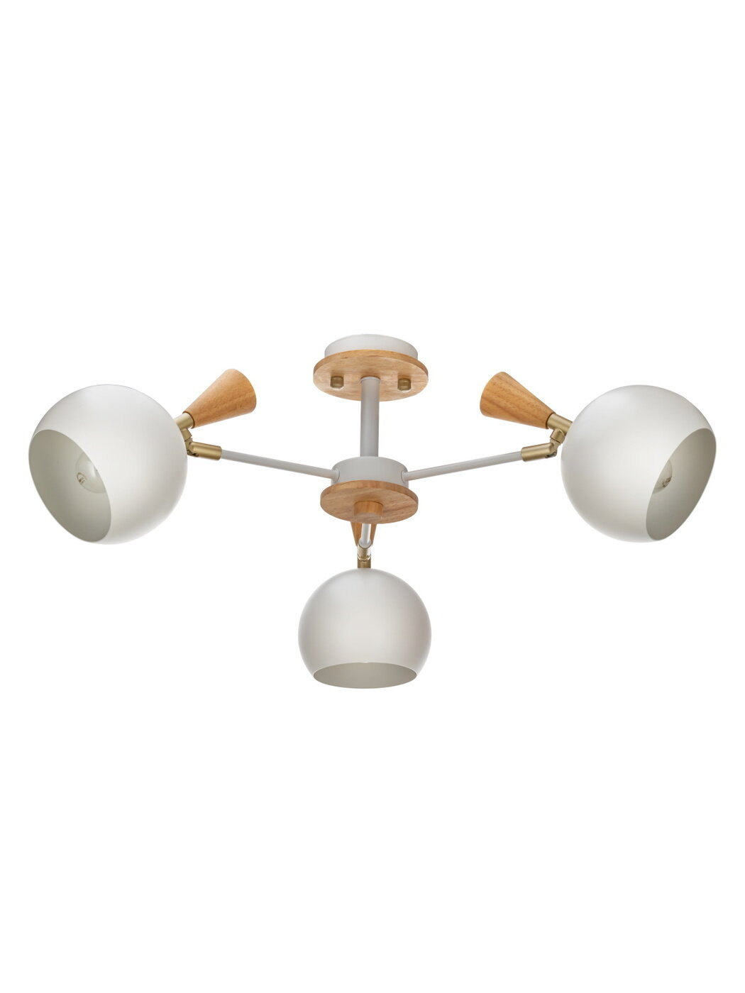 Люстра потолочная Morilla L1161-3, 3 лампы, 6 м², цвет белый Lamplandia - фото №8