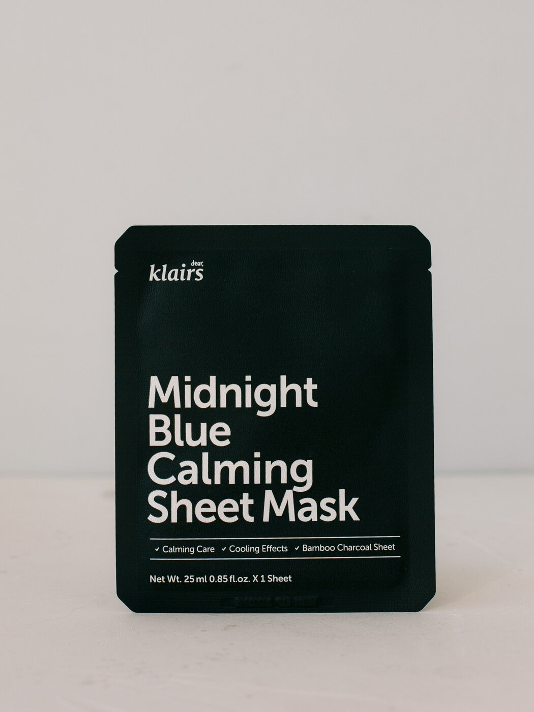 KLAIRS Маска тканевая успокаивающая Midnight Blue Calming Sheet Mask, 25ml