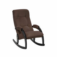 Кресло-качалка Модель 67 каркас Венге/ткань V-23