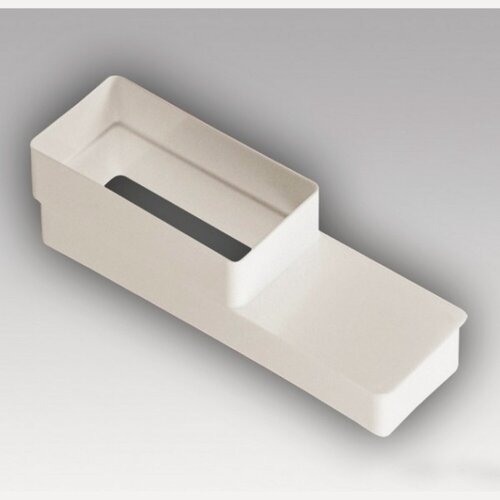 Изображение товара Переход вентиляционный ERA 612РП20П, ПВХ, прямоугольный, 60x120/204мм, белый