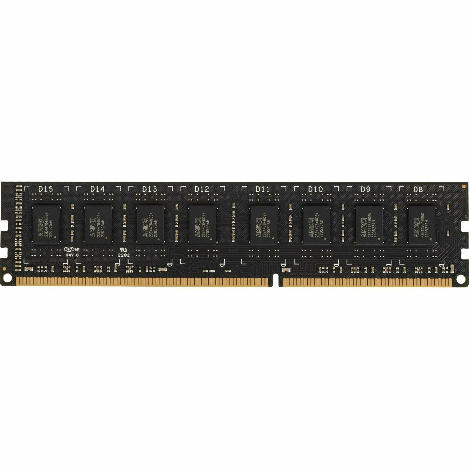 Модуль памяти DDR3 8GB AMD 1600MHz, PC3-12800, CL11, 1.5V, Non-ECC, Retail - фото №9