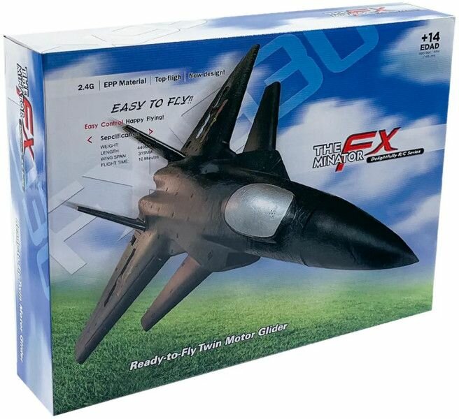 Fei Xiong J-20 RTF 24G радиоуправляемый самолет FX830-BLACK