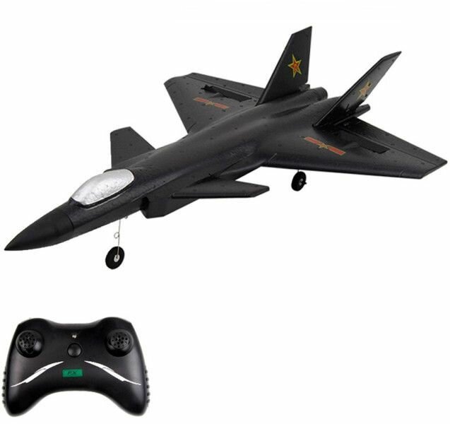 Fei Xiong J-20 RTF 2.4G радиоуправляемый самолет FX830-BLACK