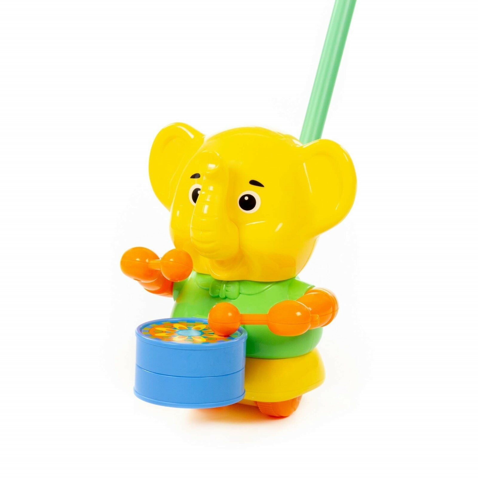 Игрушка-каталка полесье Слонёнок с ручкой П-96661