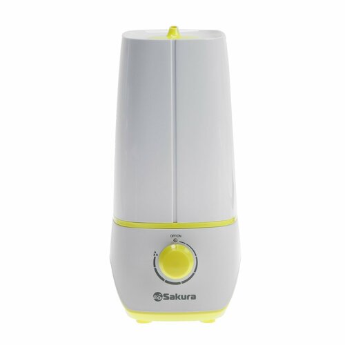 Увлажнитель воздуха Sakura SA-0609WBL ультразвуковой 18 Вт 2 л до 18 м2 бело-жёлтый 416300₽