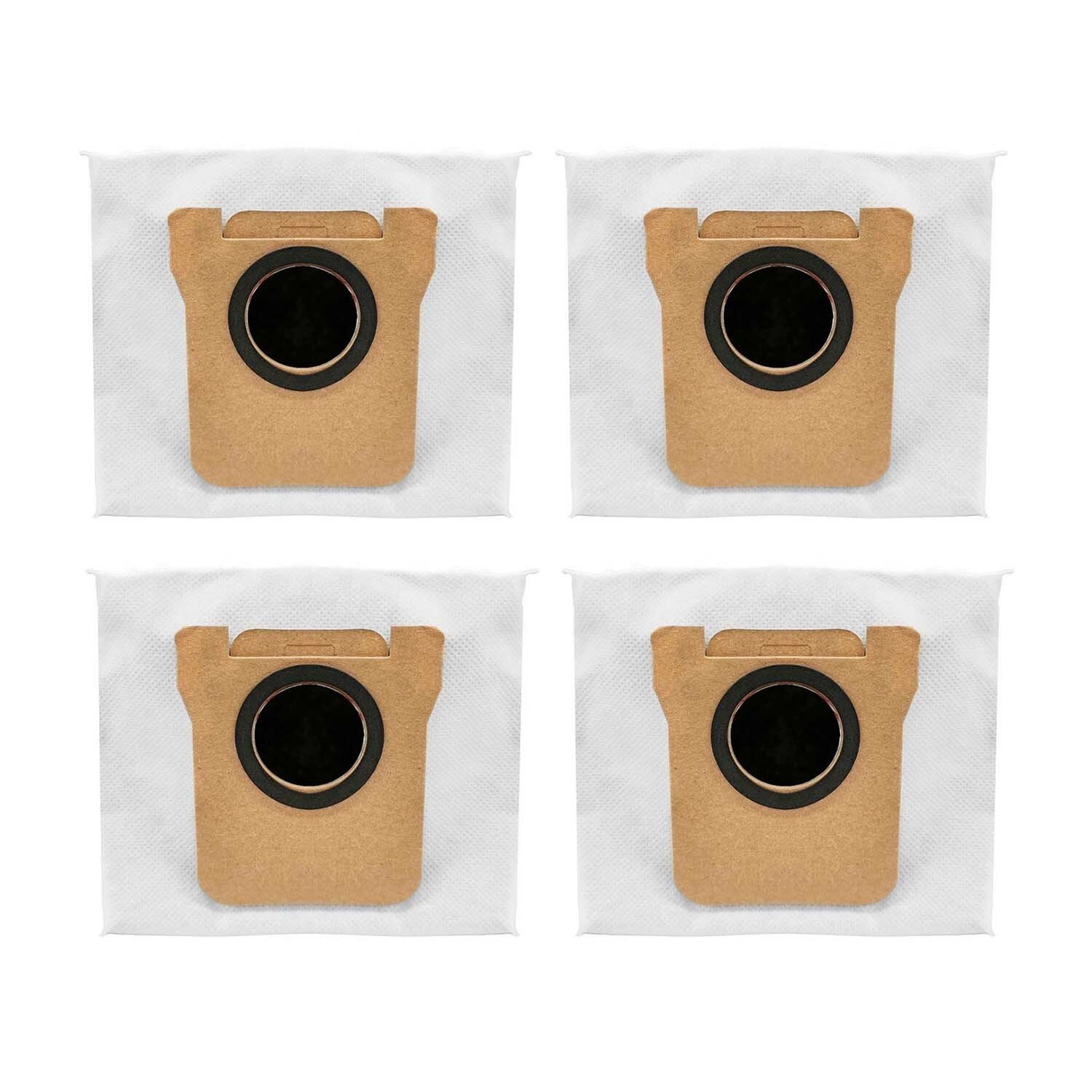 фото Мешок - пылесборник угольный для робота-пылесоса Xiaomi, Dreame Bot L10s Ultra, X10+, B101GL, B101CN - 4 шт