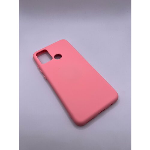 Чехол-накладка для HUAWEI Honor 9A SILICONE CASE светло-розовый чехол df для honor 9a silicone red hworiginal 11