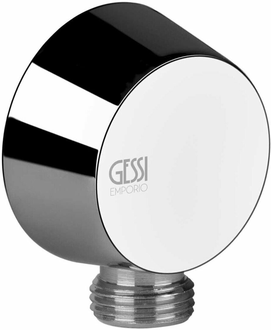 Шланговое подключение для душа Gessi 47269 031  латунь  хром 