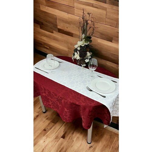 Дорожка на стол 180*42 кухонная текстильная