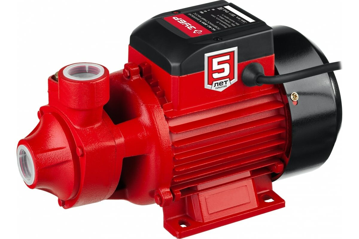 фото Вихревой поверхностный насос ЗУБР НС-М1-800-Ч