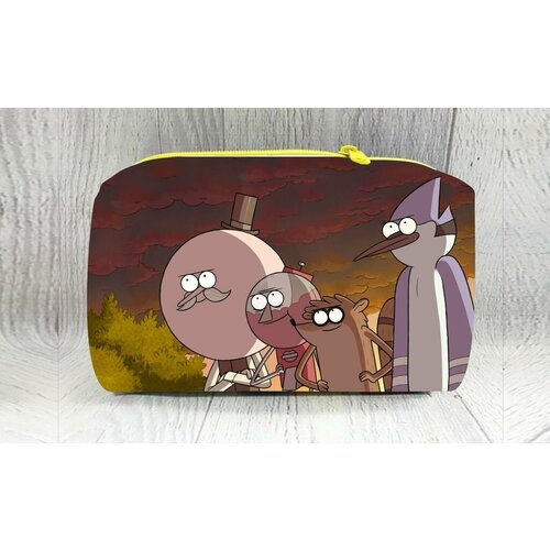 Пенал мягкий по Regular Show, Обычному мультику №4