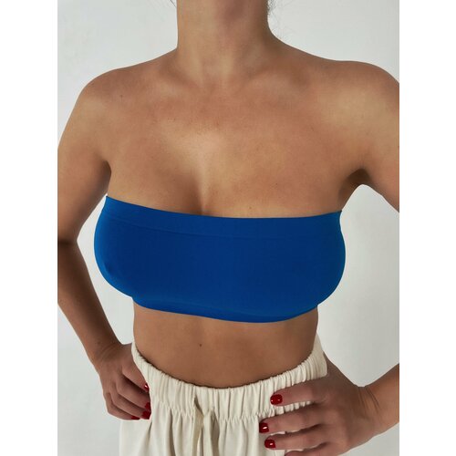 фото Топ intimidea, размер m, синий