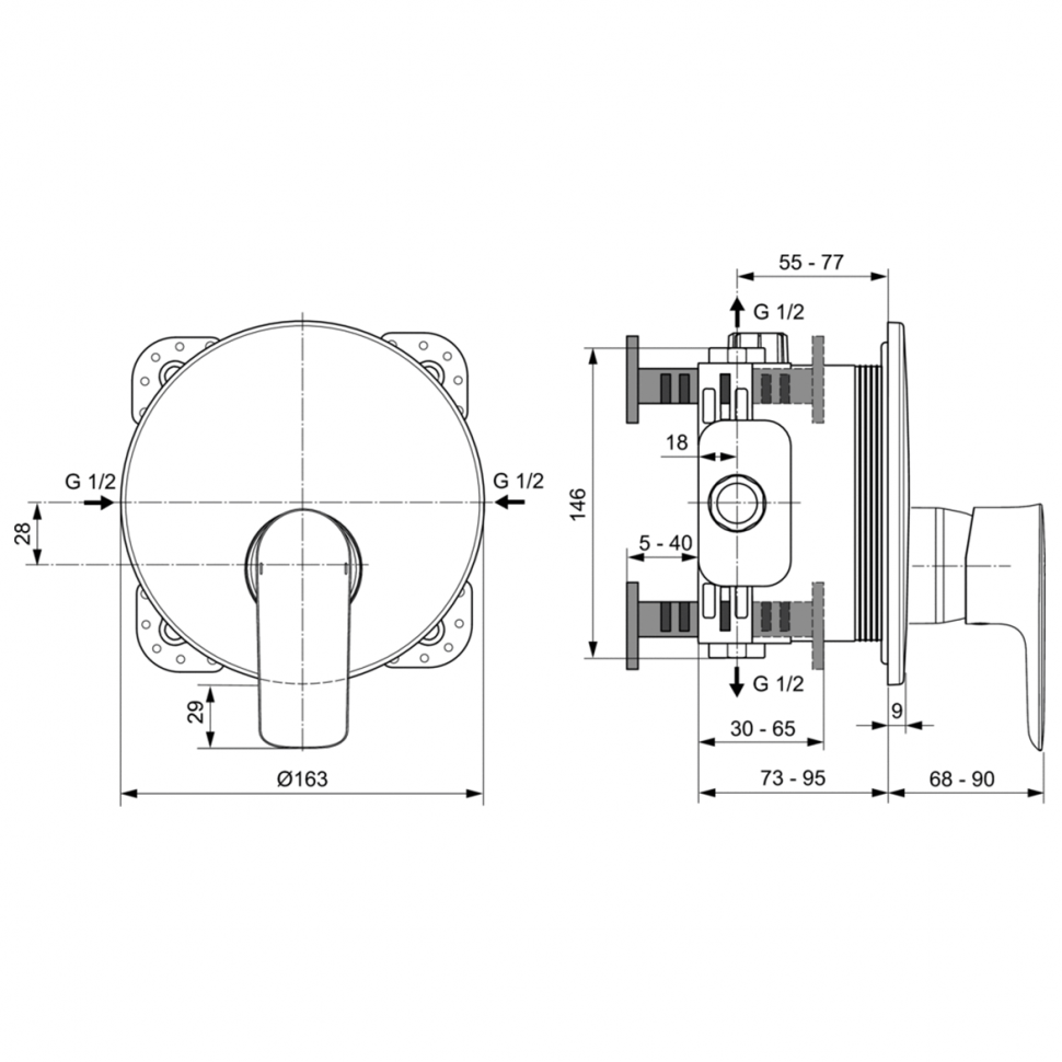 Смеситель Ideal Standard - фото №4