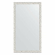 Evoform Зеркало настенное EVOFORM в багетной раме чеканка белая, 61х111 см, BY 3194