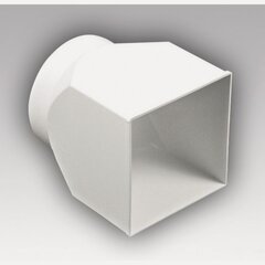 Изображение товара Переход ERA 1212СП, вертикальный, для круглых воздуховодов, пластик, белый