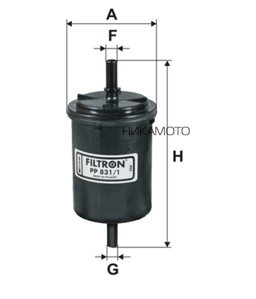 [PP8311] Filtron Фильтр топливный - фото №19