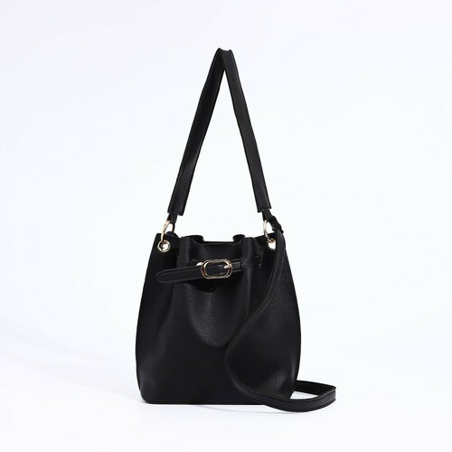 фото Сумка кросс-боди yiwu youda import and export, фактура гладкая, черный