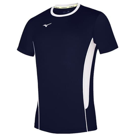 Футболка волейбольная Mizuno PREMIUM HIGH-KYU TEE HIQ Темно-синий/Белый