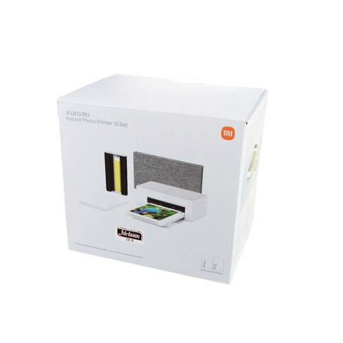 Принтер Xiaomi Instant Photo Printer 1S Set BHR6747GL