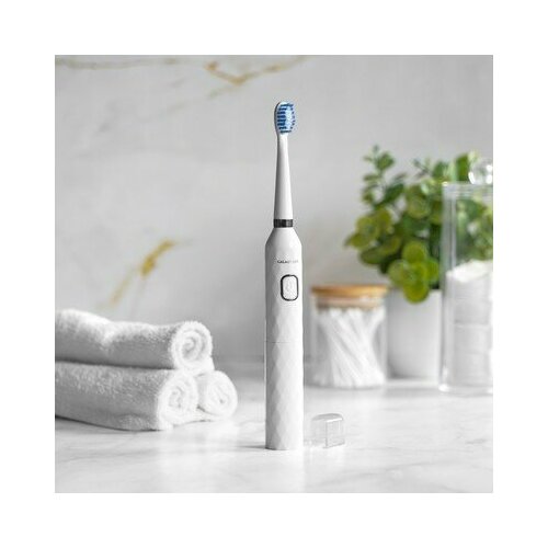 Электрическая зубная щетка Galaxy LINE GL 4982 звуковая 35000 двмин 1 насадка белая 133000₽