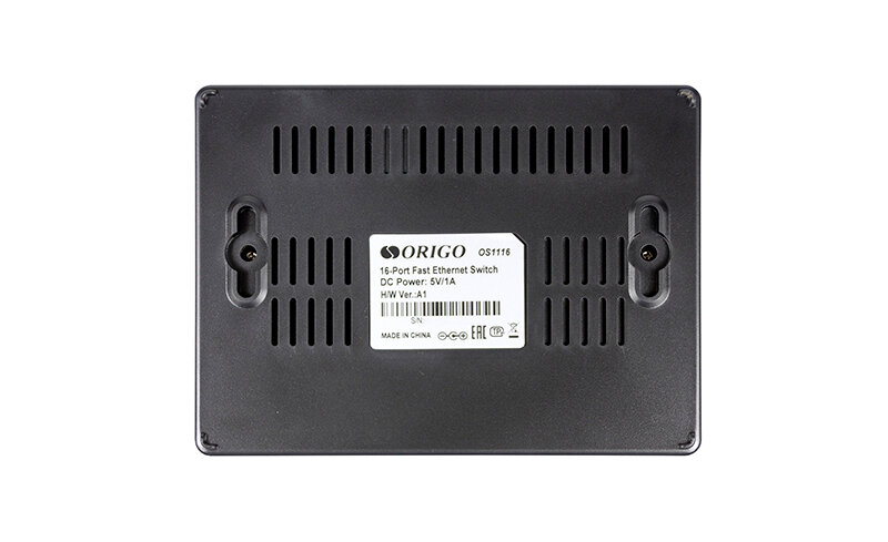 ORIGO Сетевое оборудование OS1116 A1A 16-портовый неуправляемый коммутатор 10 100 Мбит с