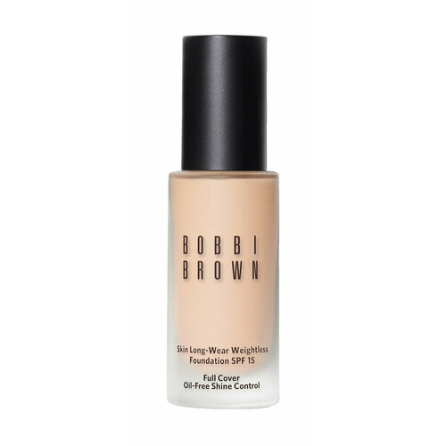 BOBBI BROWN Skin Long-Wear Weigthless Foundation SPF 15 Средство тональное устойчивое Neutral Porcelain, 30 мл bobbi brown long wear тональное средство в мини формате устойчивое spf 15 13 мл porcelain