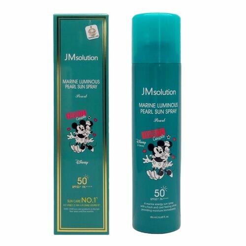 JMsolution Спрей солнцезащитный - Disney collection favorite luminous pearl SPF50+ PA++++, 180мл