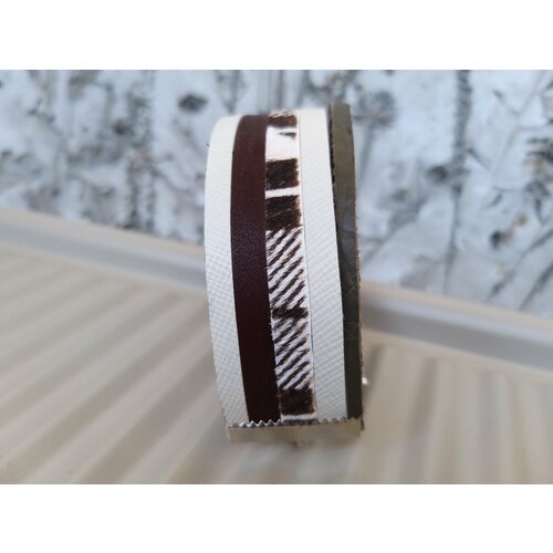 Жесткий браслет Alena Sunfu, 1 шт., размер 18 см, белый браслет коричневый полосатый из фарфора ручной работы размер 20 см