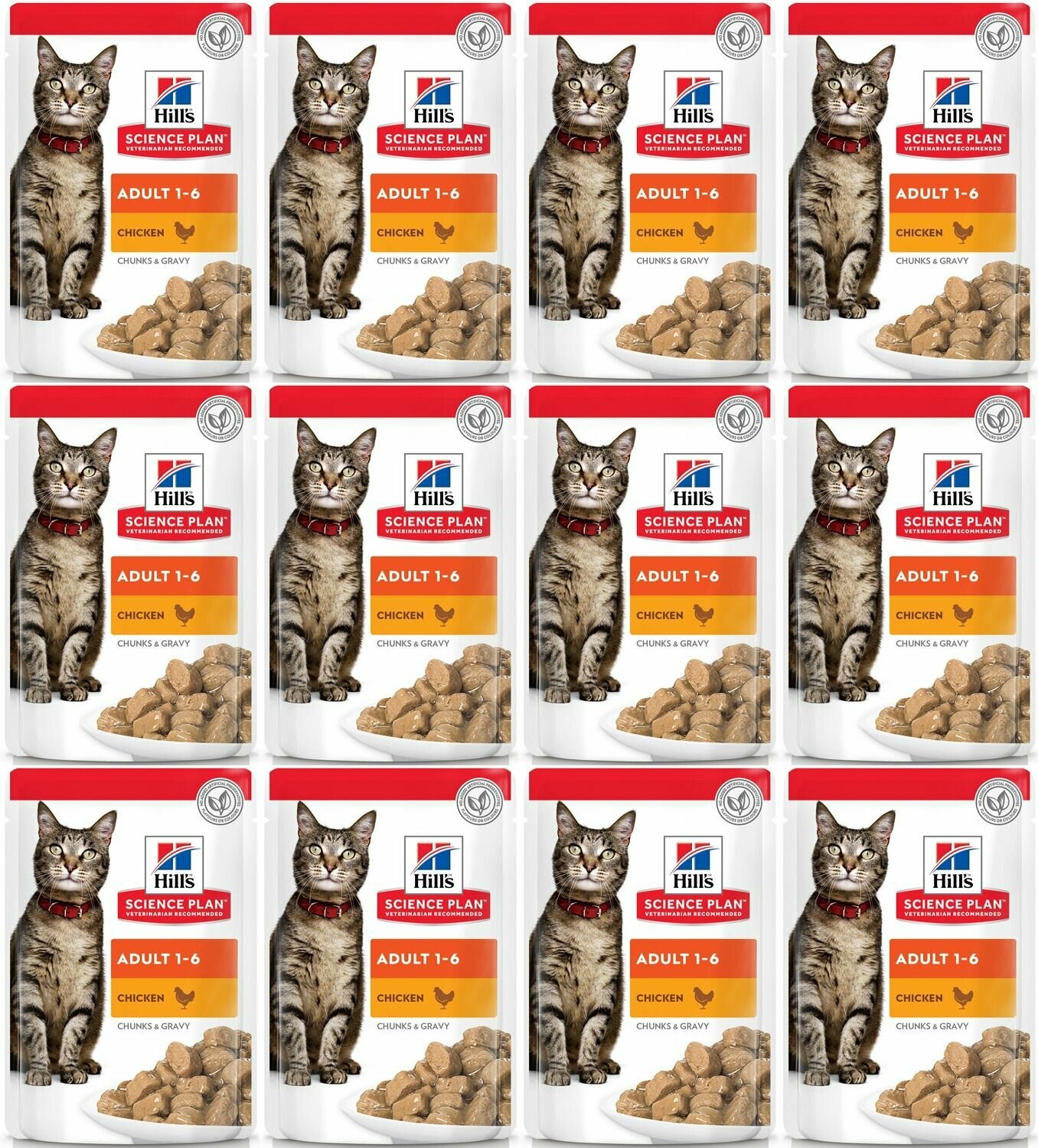 Hill's Science Plan Optimal Care влажный корм для кошек, с курицей, 85г - фото №8