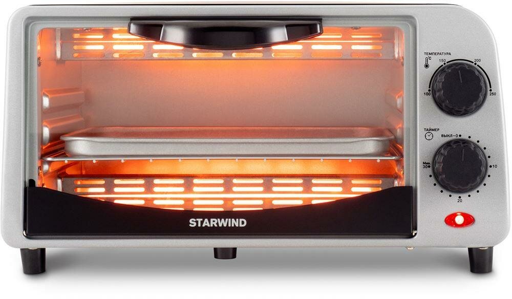 Мини-печь STARWIND SMO2042 черный/серебристый
