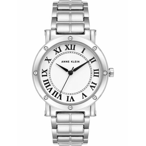 фото Наручные часы anne klein женские наручные часы anne klein anne klein metals 4013wtsv с гарантией, серебряный, белый