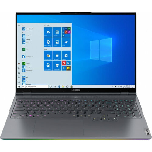 Lenovo Ноутбук Lenovo Legion 7 16IAX7 82TD005URK (Core i7 12800HX-1.50ГГц, 32ГБ, 2ТБ SSD, 8ГБ GFRTX3070Ti, 1Гбит LAN, WiFi, BT, WebCam, 16.0 2560x1600, W11 H), серый