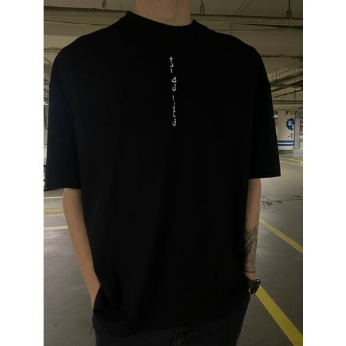 фото Футболка, размер l, черный amtime