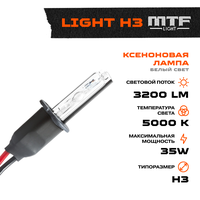 Ксеноновая лампа MTF Light H3 5000К