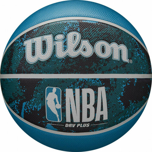 Баскетбольный мяч WILSON NBA DRV Plus WZ3012602XB р.5, синий