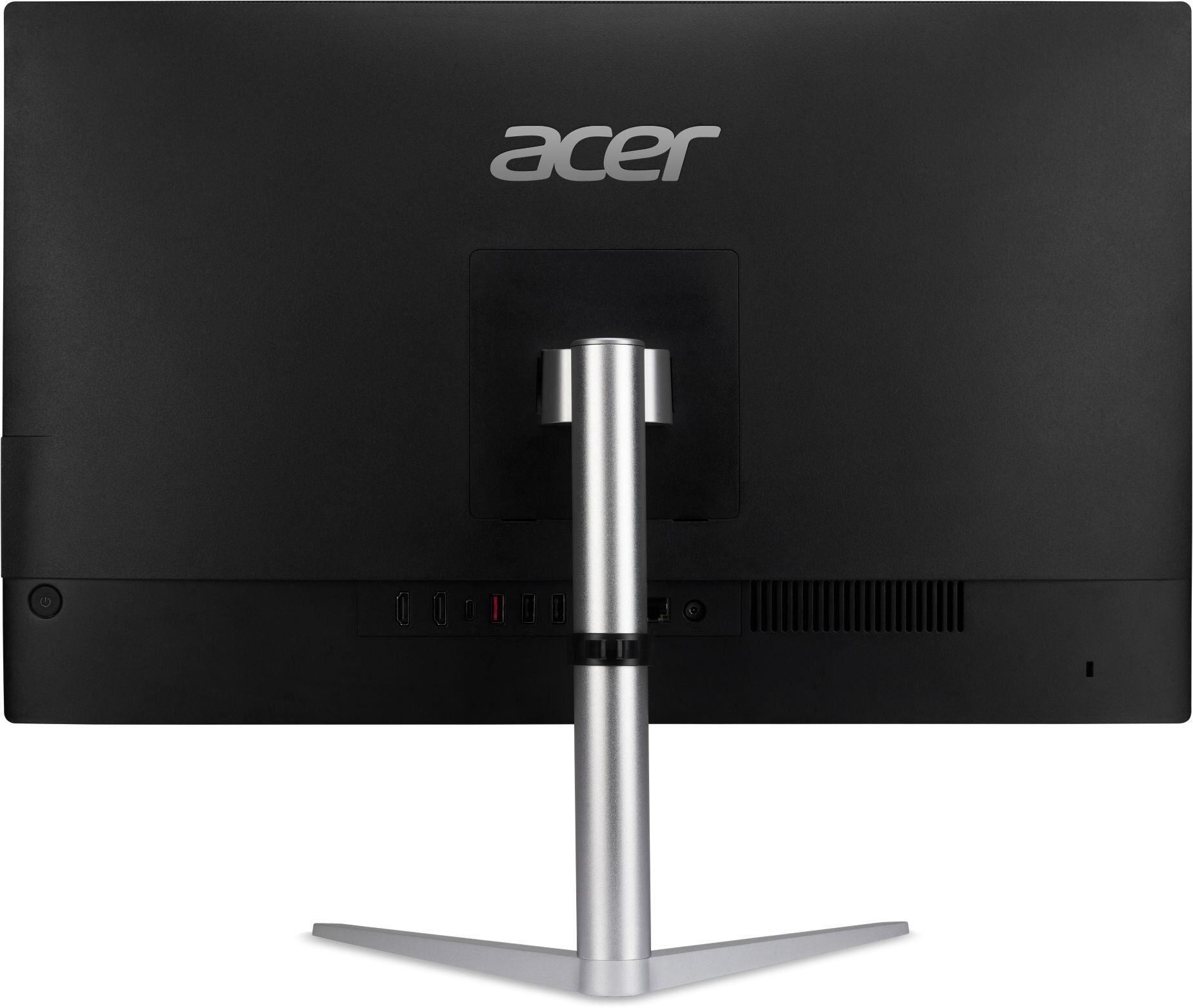 Acer Моноблок Acer Aspire C24-1300 238" Full HD Ryzen 5 7520U (28) 8Gb SSD512Gb RGr CR noOS GbitEth WiFi BT 65W клавиатура мышь Cam черный 1920x1080