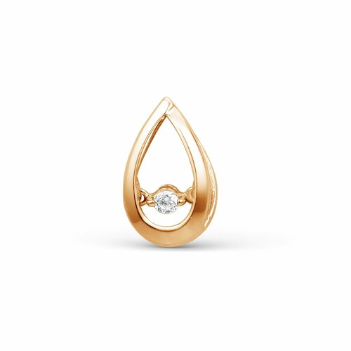 фото Подвеска из золота с фианитом яхонт ювелирный арт. 254613