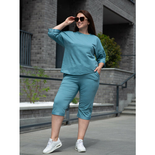 фото Костюм crosssport, размер 50, зеленый