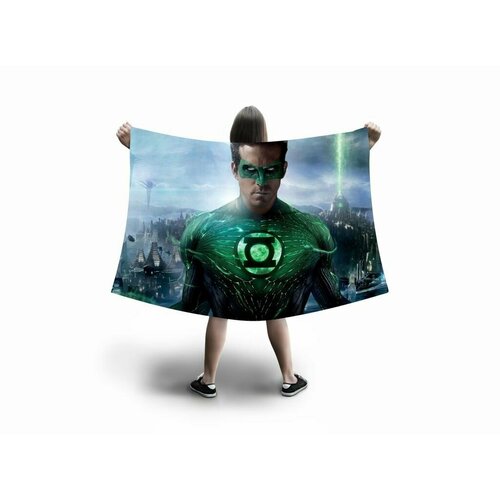 Флаг большой Зелёный фонарь, Green Lantern №4