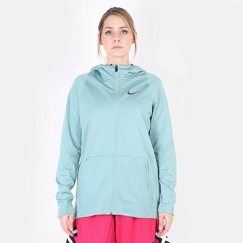 Толстовка NIKE WMNS NK Hoodie FZ HPRELT, размер L, голубой