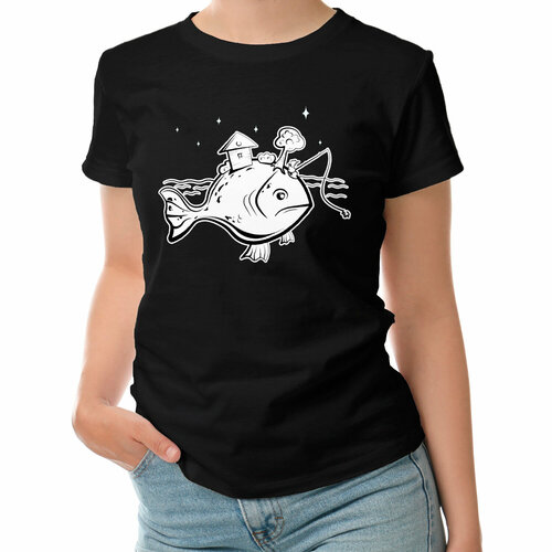 фото Футболка roly, размер s, черный