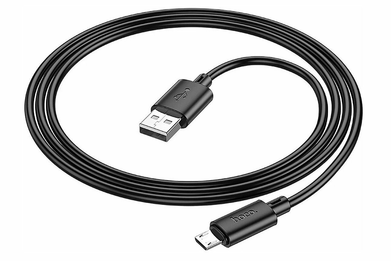 Кабель Hoco X88 Gratified, USB - microUSB, 1 м, черный — фото 20