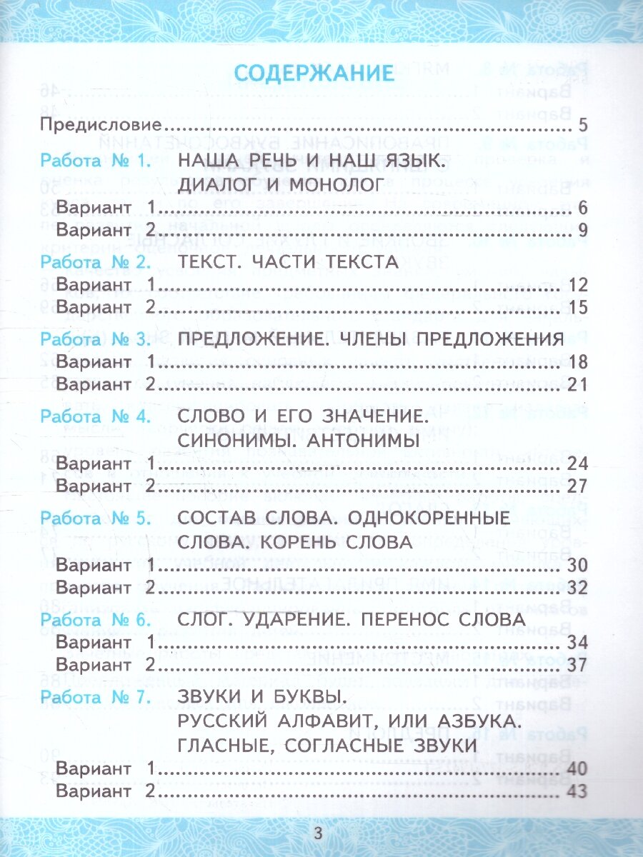 Зачетные работы по русскому языку. 2 класс - фото №2