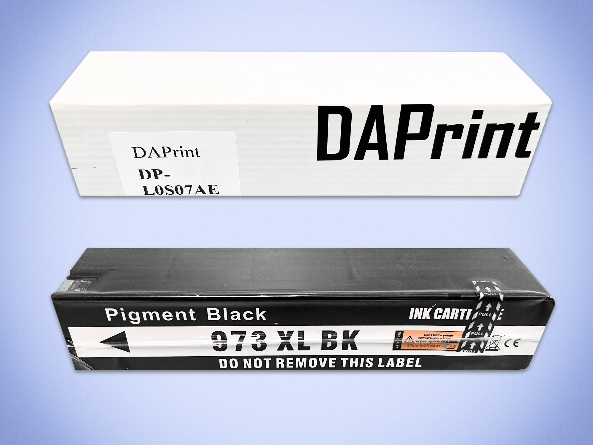 Картридж DAPrint L0S07AE для принтера HP, чёрный