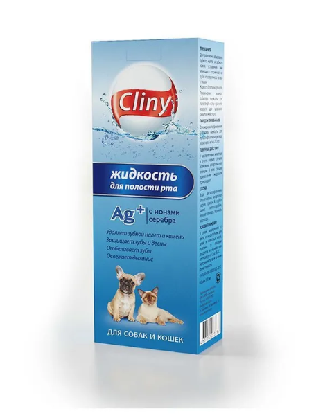 Cliny жидкость для полости рта для собак и кошек 300 мл