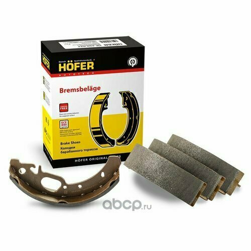 Колодки тормозные барабанные Hofer HF350924 1331₽