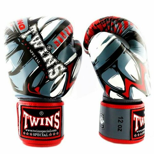 фото Перчатки боксерские тренировочные twins special fbgvl3-55 14 oz demon