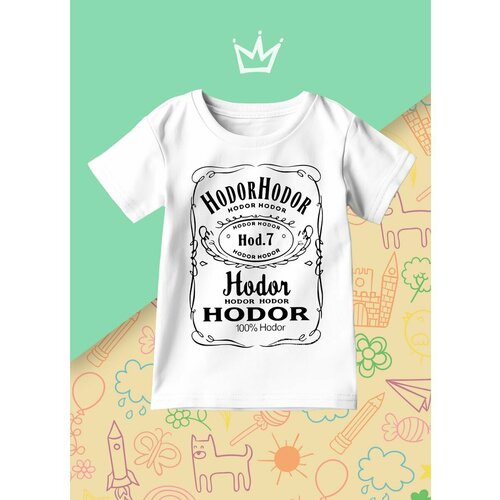 фото Футболка каждому своё, размер 158, белый