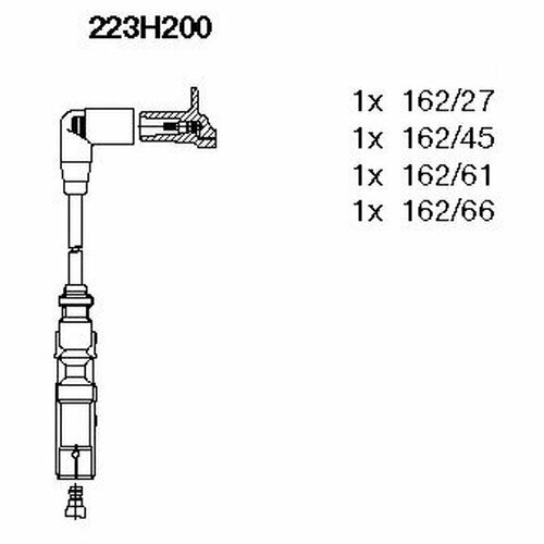 Провода зажигания Bremi 223H200